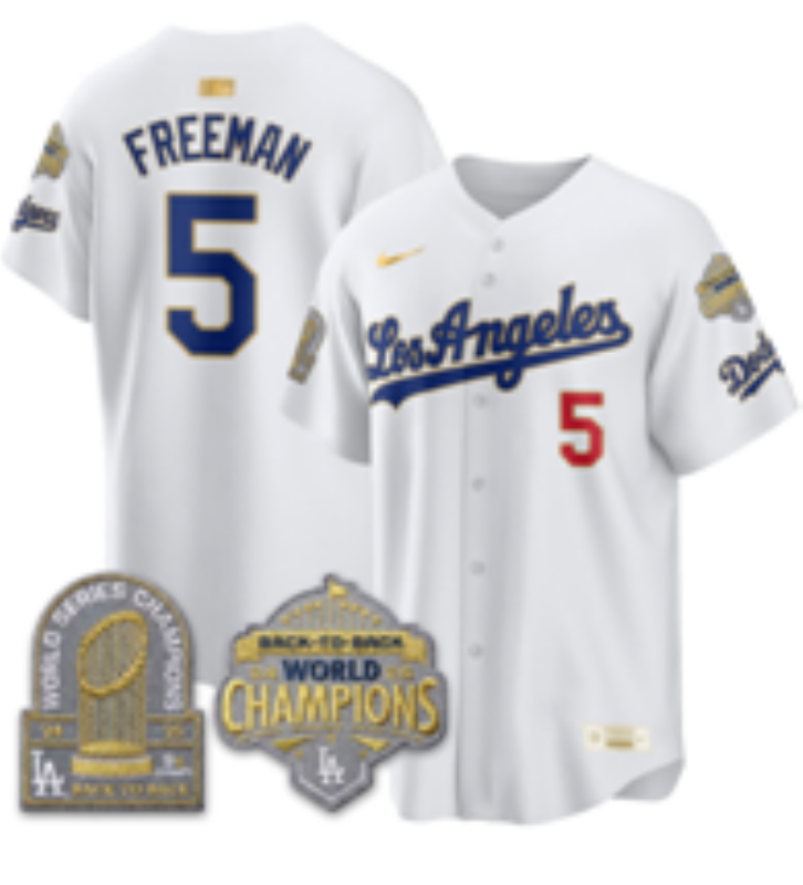 Men Los Angeles Dodgers #5 Freeman white Game 2026 Nike MLB Jersey 4014006->->MLB Jersey